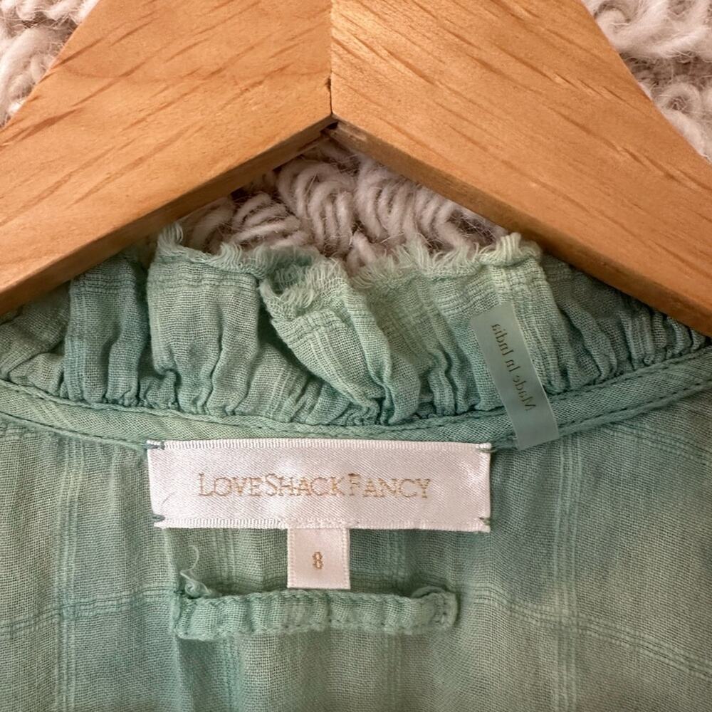 Love Shack Fancy Arlo Mini Tie Dye Dress - Picture 3 of 8